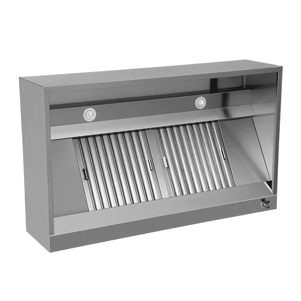 Stainless steel wall hood
