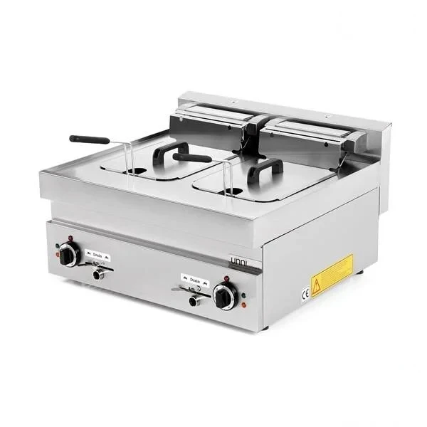 Friteuse électrique double