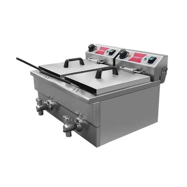 Friteuse électrique double, modèle 2